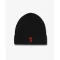 Signature Cotton Beanie - Black