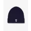 Signature Cotton Beanie - Navy blue