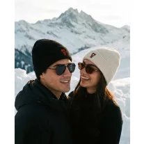 FW26 Signature Cotton Beanie - Off-White