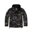 Windbreaker Frontzip - dark camo