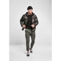Windbreaker Frontzip - dark camo
