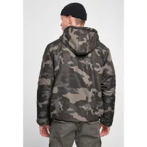 Windbreaker Frontzip - dark camo