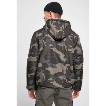 Windbreaker Frontzip - dark camo
