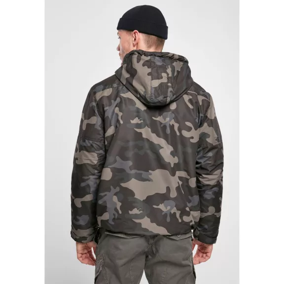 Windbreaker Frontzip - dark camo