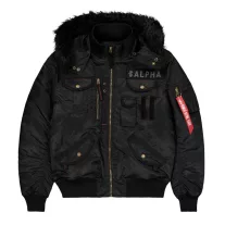 Deflector jacket - black