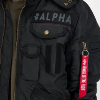 Deflector jacket - black