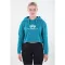 Basic Hoody COS Woman - blue lagoon