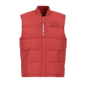 Puffer Vest LW - mars red