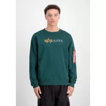 alpha-label-sweater-force green