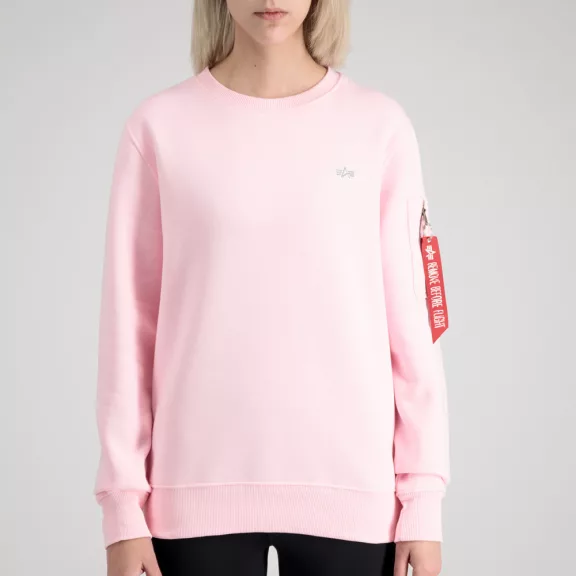 Unisex EMB Sweater - pastel pink