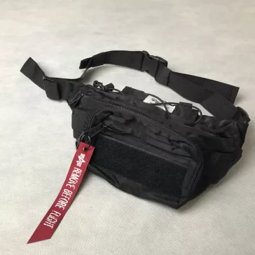 Tactical Waist Bag - black