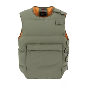 Protector Puffer Vest - sage green