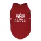 MA-1 Dog Jacket Backprint - rbf red