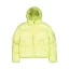 Cloud Puffer Bomber Winter Jacket Women - arctic lime