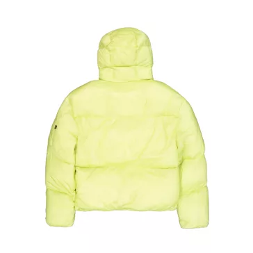 Cloud Puffer Bomber Winter Jacket Women - arctic lime