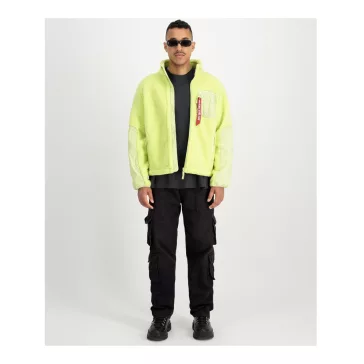 Sherpa Zip-Jacket - arctic lime