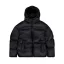 Cloud Puffer Bomber Winter Jacket - black