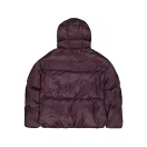 Cloud Puffer Bomber Winter Jacket - plum Cloud Puffer Bomber Winter Jacket - plum