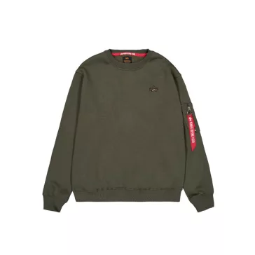 alpha-3d-small-logo-sweater-dark-olive 