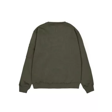 alpha-3d-small-logo-sweater-dark-olive 