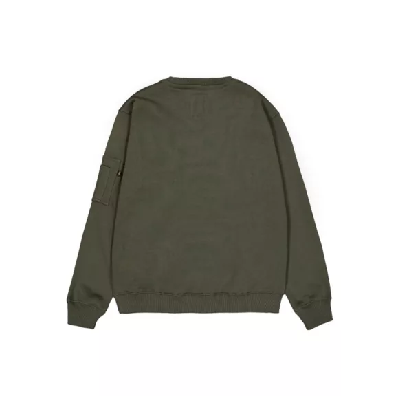 alpha-3d-small-logo-sweater-dark-olive 