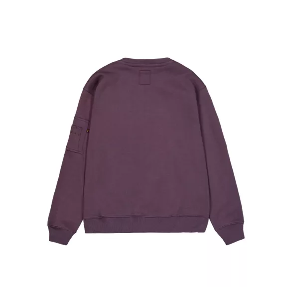 alpha-3d-small-logo-sweater-plum