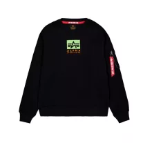 satin-logo-sweater-black