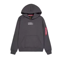metal-plate-hoodie- vintage grey