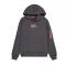 metal-plate-hoodie- vintage grey