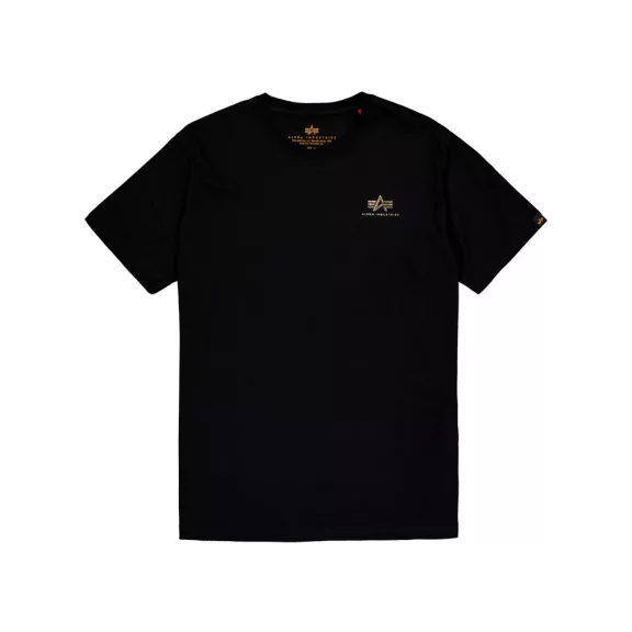 basic-small-logo-tpu-t-shirt-black-shiny gold basic-small-logo-tpu-t-shirt-black-shiny gold