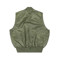 MA-1 Vintage Vest - sage-green