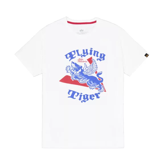 fyling-tigers-ink-t-shirt-white fyling-tigers-ink-t-shirt-white