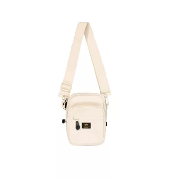 Label Messenger Small Bag - vintage white