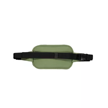Label Waist Bag - sage green