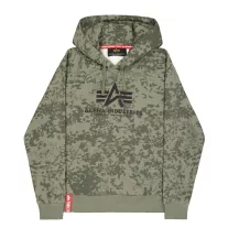 Basic Hoodie Camo - M48 forest camo