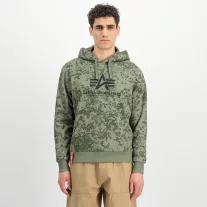 Basic Hoodie Camo - M48 forest camo