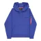 Red Stripe Hoody - galactic blue