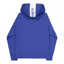 Red Stripe Hoody - galactic blue