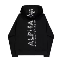 Backprint Mirror Camo Hoodie - black