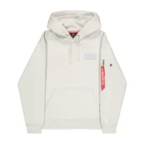 Backprint Mirror Camo Hoodie -stone