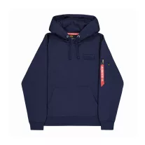 Backprint Mirror Camo Hoodie - ultra navy