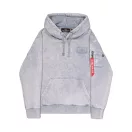 Backprint Vintage Hoodie - denim blue Backprint Vintage Hoodie - denim blue