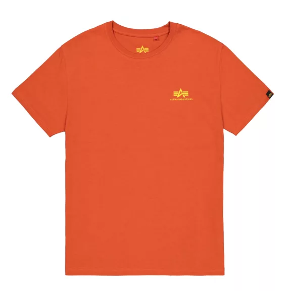 Basic T Small Logo - powder brown Basic T Small Logo - powder brown