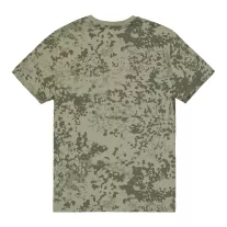 Basic T Small Logo Camo - M48 forest camo