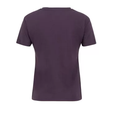 Basic T Small Logo Woman - plum