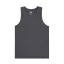 small logo tank-vintage grey