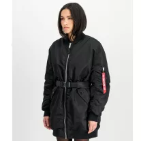MA-1 Coat Bomber Jacket Women - black