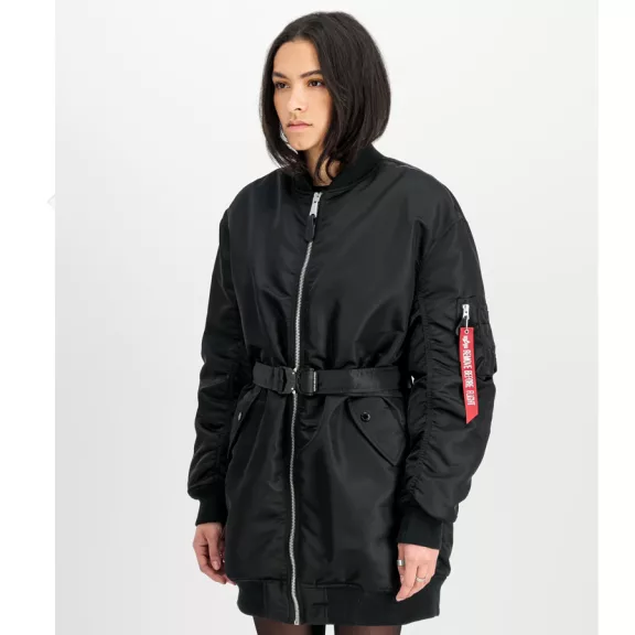 MA-1 Coat Bomber Jacket Women - black