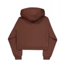Basic Big Logo Puff Print Hoodie Women - powder brown Basic Big Logo Puff Print Hoodie Women - powder brown