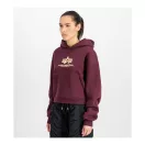 basic-big-logo-puff-print-hoodie-women-dark-cherry basic-big-logo-puff-print-hoodie-women-dark-cherry